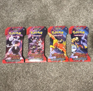 Pokémon TCG Destined Rivals Booster Pack Art Set