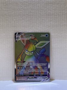 Pokemon TCG Glaceon VMAX 208/203 Evolving Skies Secret Rare Full Art Holo