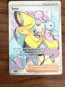 Pokémon TCG Iono 254/193 Paldea Evolved Ultra Rare Full Art Trainer NM/M
