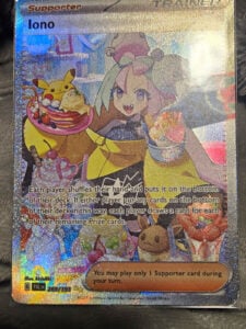 Pokemon TCG Iono 269/193 Paldea Evolved SIR Holo Full Art English 2023
