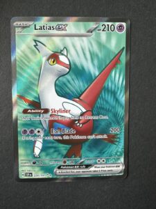 Pokémon TCG Latias EX 220/191 Surging Sparks: Full Art Ultra Rare Holo NEAR MINT