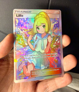 Pokemon TCG Lillie 151/156 SM Ultra Prism Ultra Rare Full Art Holo Trainer EN
