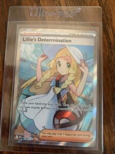 Pokémon TCG Lillie’s Determination Full Art Trainer Card 169/132 Near Mint