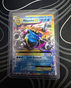 Pokemon TCG M Blastoise EX 22/108 Evolutions Full Art Mega EX Holo UR