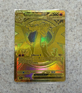 Pokémon TCG Mega Charizard X EX 130/094 Me02 Phantasmal Flames Full Art Holo