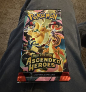 Pokémon TCG Mega Evolution Ascended Heroes Booster pack