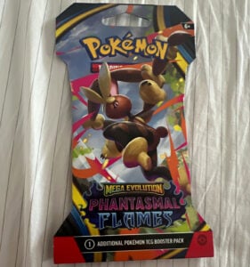 Pokémon TCG Mega Evolution: Phantasmal Flames Booster Pack