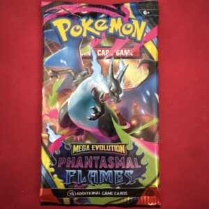 Pokemon TCG Mega Evolution Phantasmal Flames Booster Pack Factory Sealed