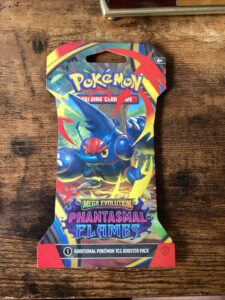 Pokémon TCG Mega Evolution Phantasmal Flames Sleeved Booster Pack Sealed