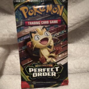 Pokémon TCG Mega Evolution—Perfect Order Sealed Booster Pack 10 Cards English