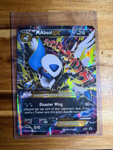 Pokemon TCG Mega M Absol EX XY63 Full Art Holo Promo Card (2015)