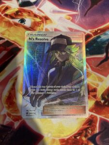 Pokemon TCG N’s Resolve Full Art SM Cosmic Eclipse 232/236 LIGHTLY PLAYED
