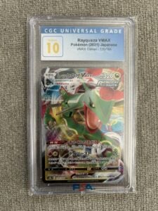Pokémon TCG Rayquaza VMAX 120/184 VMAX Climax CGC 10 Pristine