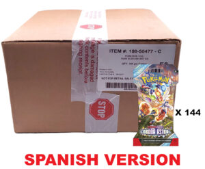 Pokemon TCG SPANISH Temporal Forces Sleeved Booster Pack x144