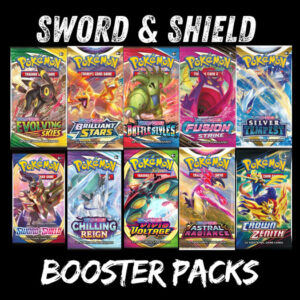 Pokemon TCG SWORD & SHIELD | Choose Your Booster Pack | New Sealed Packs