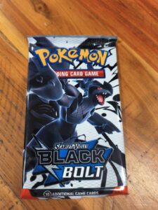 Pokemon TCG Scarlet And Violet Black Bolt Booster Pack, New