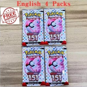 Pokémon TCG: Scarlet & Violet – 151 English booster 4 pack for 40 pcs