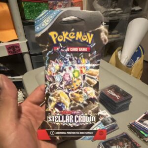 Pokémon TCG Scarlet & Violet—Stellar Crown Booster Pack 10 Cards (1)