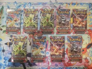 Pokemon TCG: Scarlet and Violet Obsidian Flames x9 Booster Pack Sealed