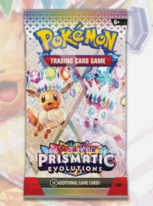 Pokemon TCG Scarlet and Violet Prismatic Evolutions x1 Booster Pack