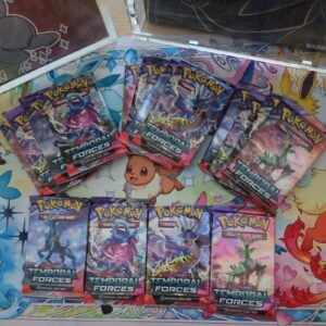 Pokemon TCG: Sealed temporal forces booster pack X4 Art Set