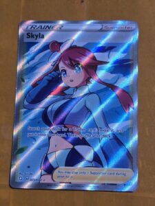 Pokémon TCG Shining Fates Skyla 072/072 Full Art