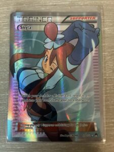 Pokémon TCG Skyla Breakpoint Trainer Full Art Ultra Rare Holo Card 122/122