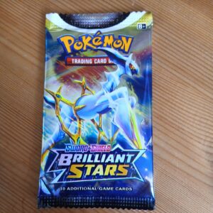 Pokemon TCG Sword & Shield Brilliant Stars Booster Pack X 10 Cards New Sealed