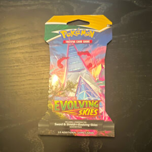 Pokémon TCG Sword & Shield Evolving Skies Sealed Booster Pack 10 Cards,English!