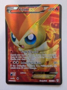 Pokémon TCG Victini EX Full Art Ultra Rare Holo Card Plasma Storm 131/135