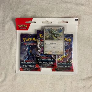 Pokemon Temporal Forces – Cyclizar 3-Pack Booster Blister Factory Sealed
