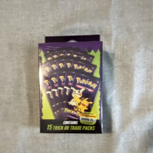 Pokémon Trick or Trade Booster Pack Box – 15 Packs – 2025 NEW Sealed Box