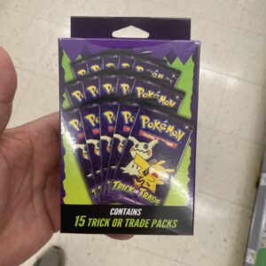 Pokémon Trick or Trade Booster Pack Box – 15 Packs – 2025 NEW Sealed Box