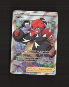 Raihan 202/203 Evolving Skies Full Art Ultra Rare Holo Pokemon Card NM