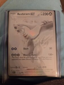 Reshiram EX Secret Rare Full Art Holo Pokémon TCG Card 173/086 BW 2015 230HP EN