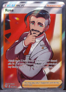 Rose 189/189 Darkness Ablaze Full Art Pokemon Card English Near Mint