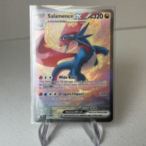 Salamence ex 187/159 Journey Together SIR Full Art Holo Pokemon Eng