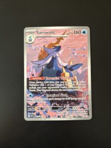 Samurott 107/086 Illustration Rare 2025 Pokemon White Flare Card NM