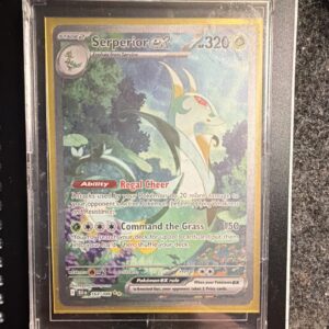 Serperior ex 164/086 Sv: Black Bolt Special Illustration Rare Full Art Holo