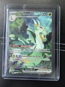Serperior ex 2025 Pokemon Black Bolt #164/086 Special Illustration Rare