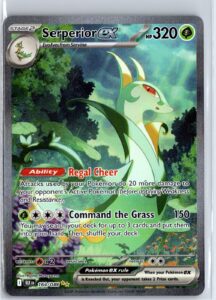 Serperior ex Holo Special Illustration Rare SV: Black Bolt 164/086 NM Ryota Mura