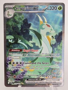 Serperior ex – Special Illustration Rare SV: Black Bolt 164/086 NM
