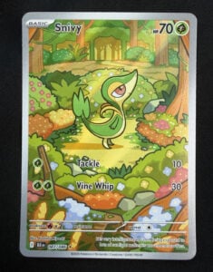 Snivy 087/086 Holo Illustration Rare Black Bolt Pokemon Card Holo NEAR MINT