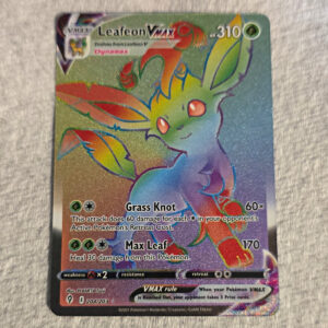 The Pokémon Company Leafeon VMAX 204/203 Secret Rare Full Art Holo SWSH07 Eng