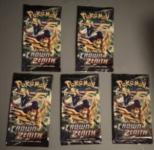 x1 Pokemon Crown Zenith Sealed Booster Pack