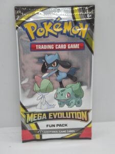 x2 Packs Pokemon TCG Mega Evolution Fun Pack Booster – New Sealed