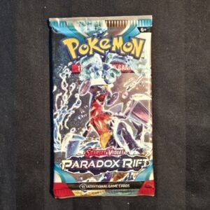 Pokemon Paradox Rift – Booster Pack – Garchomp Art – Factory Sealed