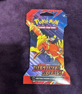 Pokémon TCG Destined Rivals Sleeved Booster Packs English (1 pack)