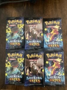 1x Pokemon Shining Fates Booster Pack Shiny Unweighted BRAND NEW FACTORY SEALED
