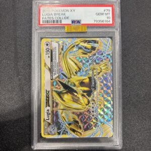 2016 Pokemon Fates Collide Lugia Break #79 PSA 10 MBA Gold